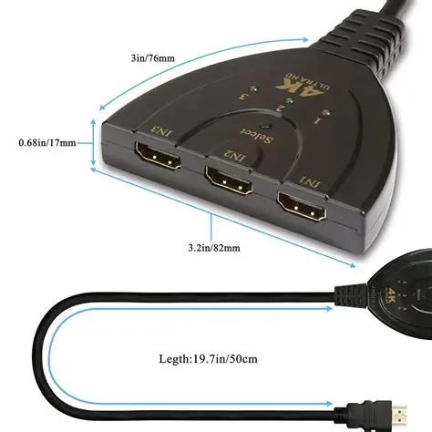 HD SWITCHER 3X1 PIGTAIL