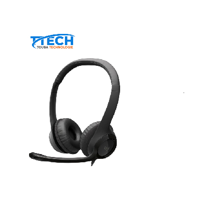 Casque Logitech 390 Technologie de connectivité: Avec fil. Utilisation recommandée: Bureau/Centre d'appels.