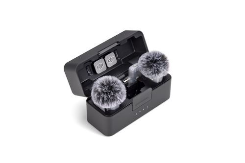 Microphone sans fil Dji Mic Mini 2 Bluetooth 2 TX + 1 Mobile RX + Etui de chargement Noir